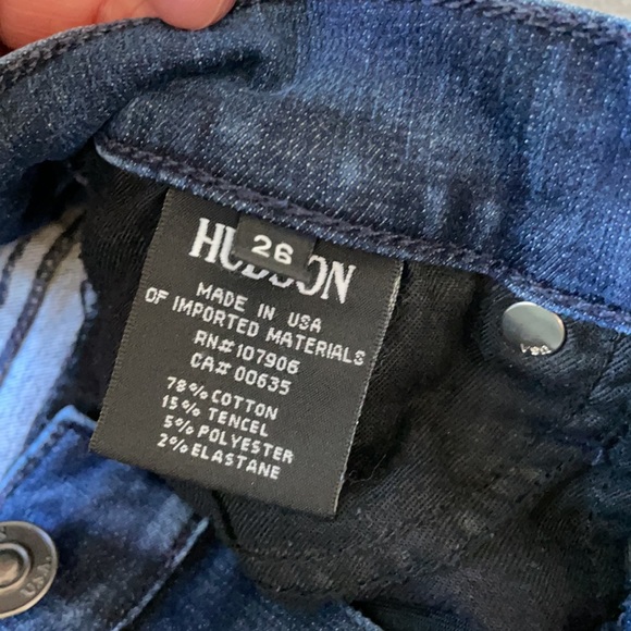 Hudson Nico Midrise Skinny Jeans 26 - Picture 3 of 7